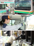 JR東日本車両の構内運転士（未経験歓迎）◆電車の清掃・点検・移動／残業月0～3h／有休取得率8～9割1