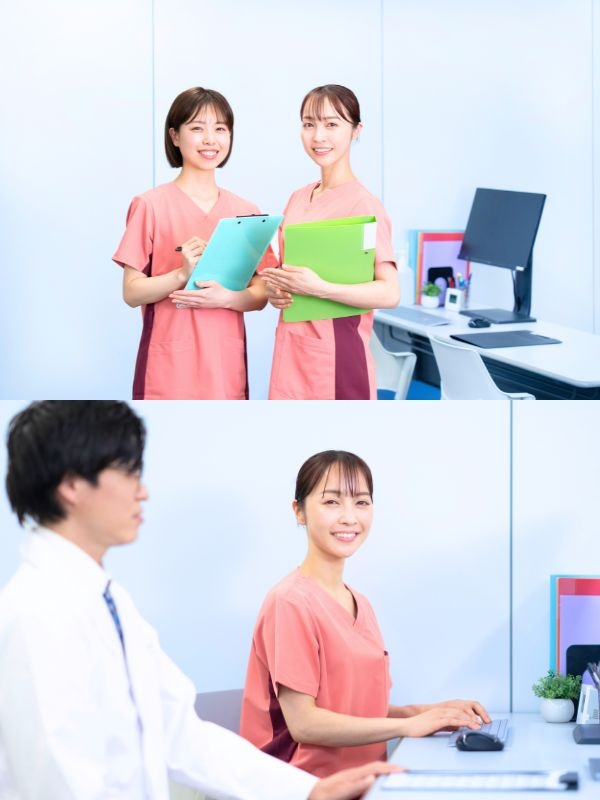 医師サポート事務◆未経験歓迎/年休120日/土日祝休/残業月平均10h未満/平均勤続年数9.5年!イメージ1