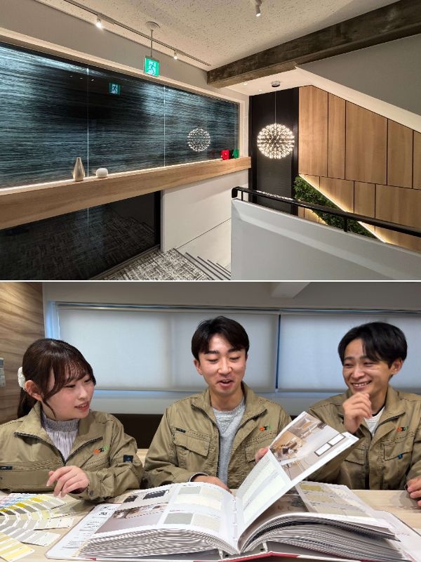 店舗内装の施工管理 ◆年間休日124日／一人一現場制／直行直帰OK／昨年度決算賞与5.5ヶ月分支給イメージ1