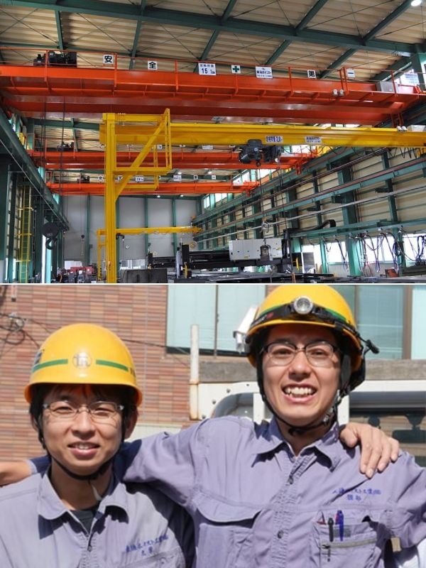 天井クレーンのメンテナンススタッフ（未経験歓迎）◆昨年度賞与4.5ヶ月／残業月10h程／完休2日制イメージ1