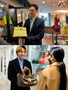 ヴィンテージショップの販売スタッフ◆未経験歓迎／ハイブランド専門店／個人ノルマ無／5日以上連休取得可1