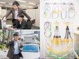 ワイヤロープのルート営業◆成約率9割／賞与6ヶ月分／住宅手当は月3.5万円以上／1年間は先輩がそばに2