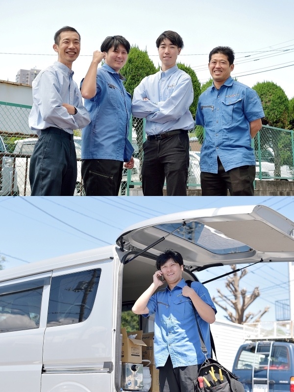 ビールサーバーのメンテナンススタッフ◆未経験歓迎／土日祝休み／社用車で直行直帰OK／残業ほぼなしイメージ1