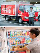 コカ・コーラ社のルート配送◆賞与実績4.5ヶ月分／年間休日120日以上／フレックス制度あり／夜勤なし1