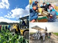農業サポートスタッフ（全国の農作業と外国人労働者支援）◆業界トップクラスのパイオニア／月2万円寮あり2