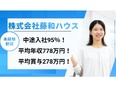 不動産売買の反響営業◆未経験95％／平均年収778万円／平均賞与278万円／設立50年以上3