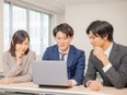 内勤営業（未経験歓迎）◆問い合わせ対応や営業のサポートがメイン／残業ほぼなし・基本定時退勤／面接1回3