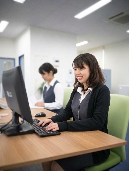 受付事務（未経験歓迎）◆残業なし／賞与年2回、毎年3ヶ月分支給／事務デビュー大歓迎！イメージ1