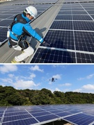 太陽光発電設備のメンテナンススタッフ◆未経験歓迎／年間休日120日／資格取得で最大100万円の報奨金1